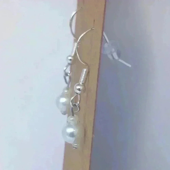 925 handmade beaded earrings - Picture 2 of 3